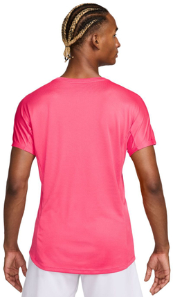 Мужская теннисная футболка Nike Rafa Challenger Dri-Fit Tennis - Розовый