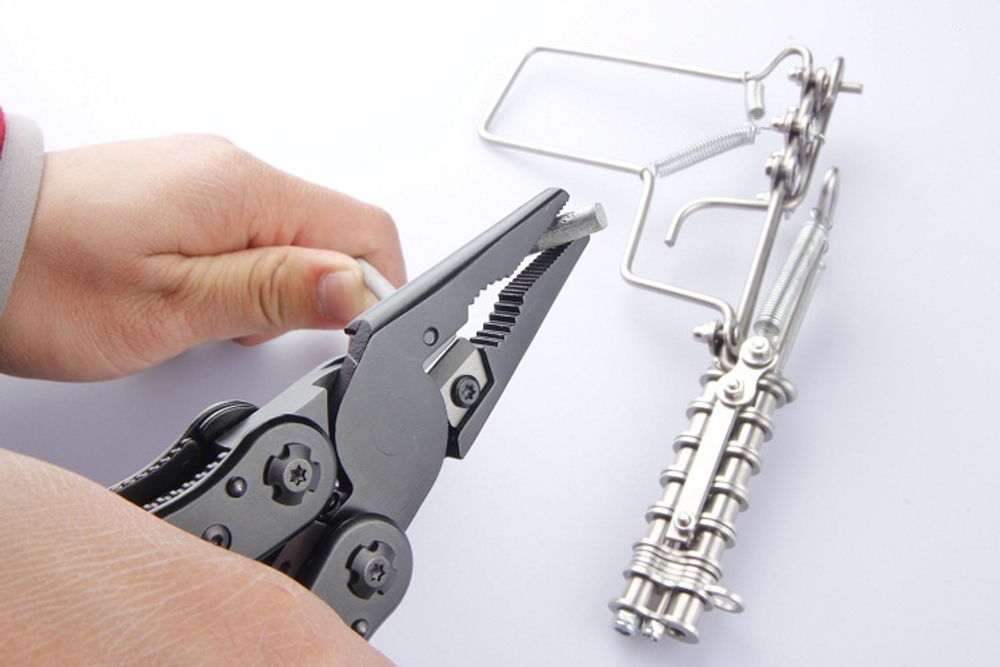 Мультитул Ganzo G302-B, 105 мм, 26 функций, нейлоновый чехол