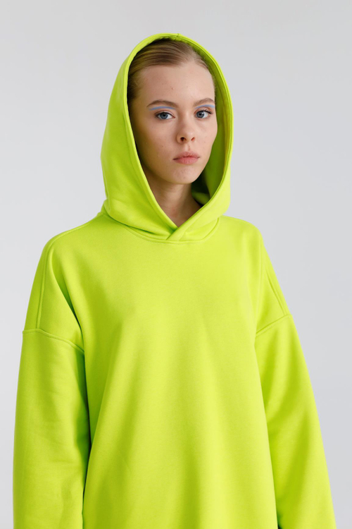 Футболка "бойфренд" из футера, фиолетовый