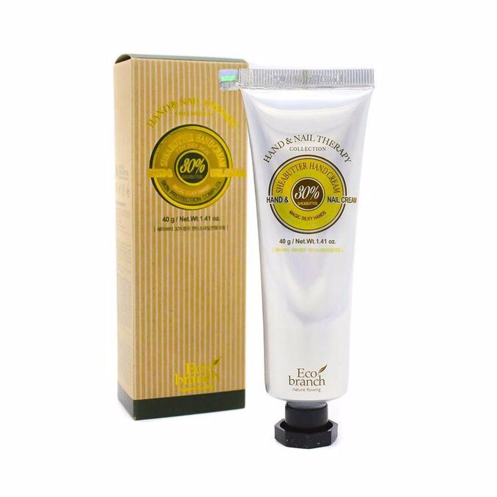 Eco Branch Hand&amp;Nail Therapy Shea Butter крем для рук и ногтей с маслом Ши