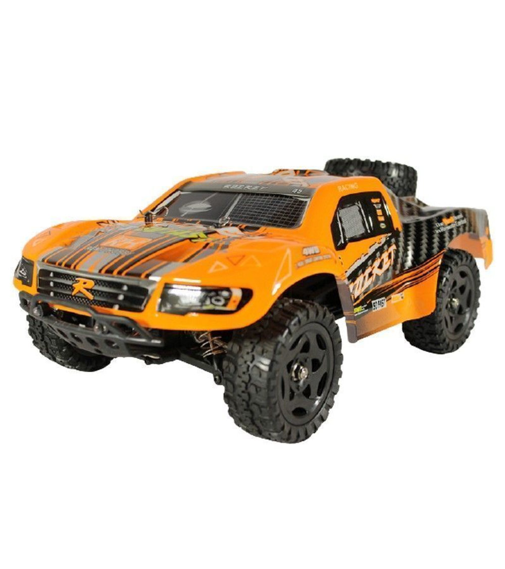 Радиоуправляемый шорт-корс Remo Hobby Rocket Brushless V2.0 (оранжевый) 4WD 2.4G 1/16 RTR