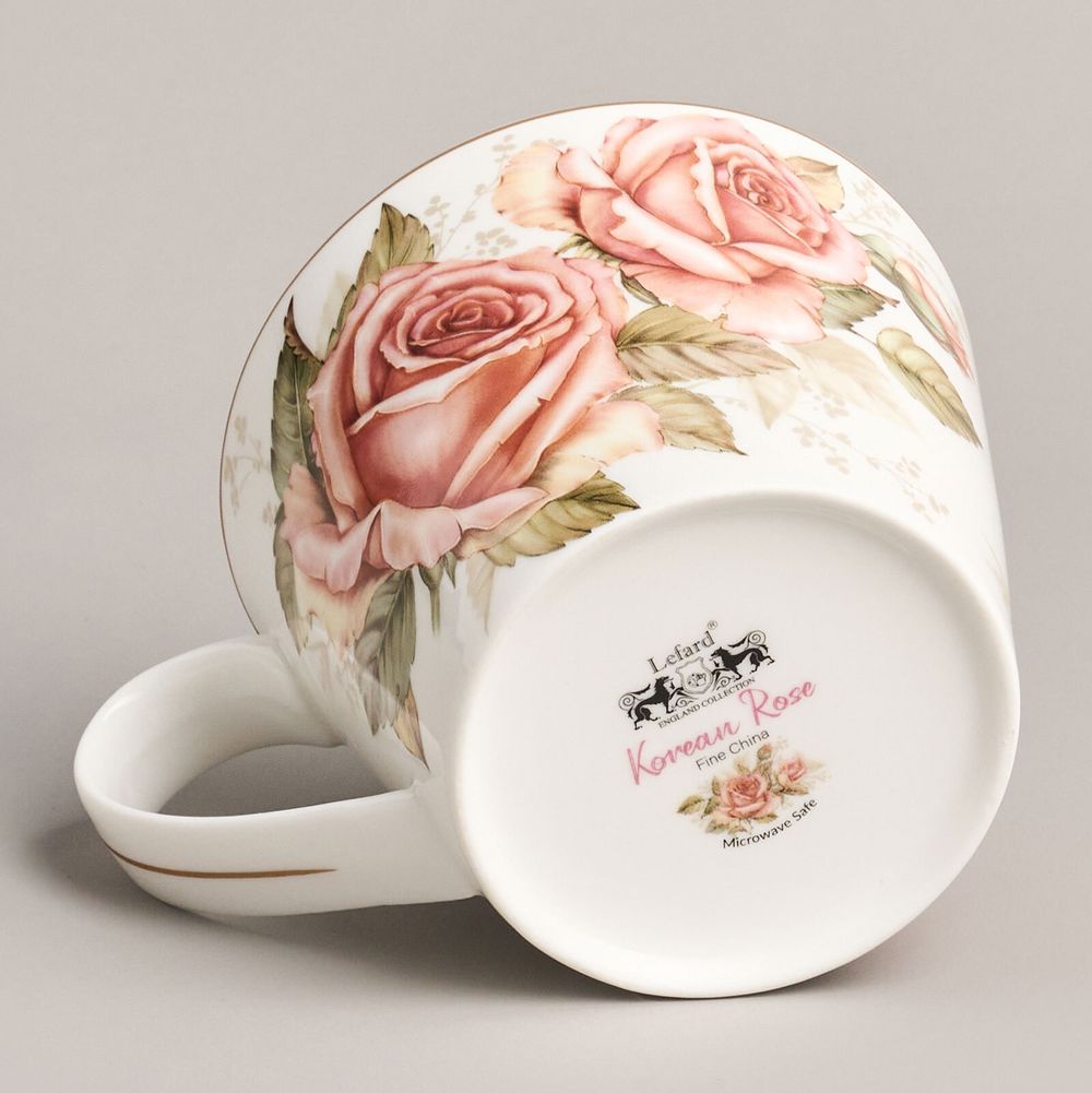 КРУЖКА LEFARD "КОРЕЙСКАЯ РОЗА"450 МЛ (КОР=24ШТ.)