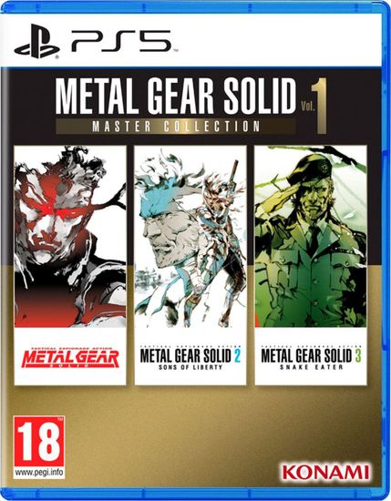 PS5 Metal Gear Solid Master Collection Vol. 1 (Новый, Английская версия, PPSA-16844)