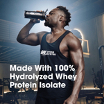 Optimum Nutrition, Platinum Hydro Whey, гидролизованный изолят сывороточного протеина, турбо-шоколад, 1,64 кг (3,61 фунта)