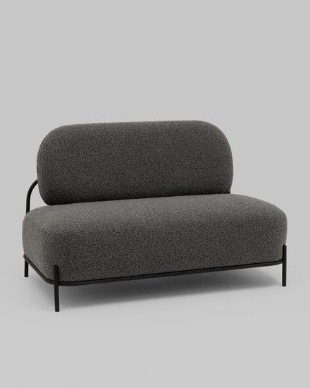 Диван Стоун new ткань букле тёмно-серый