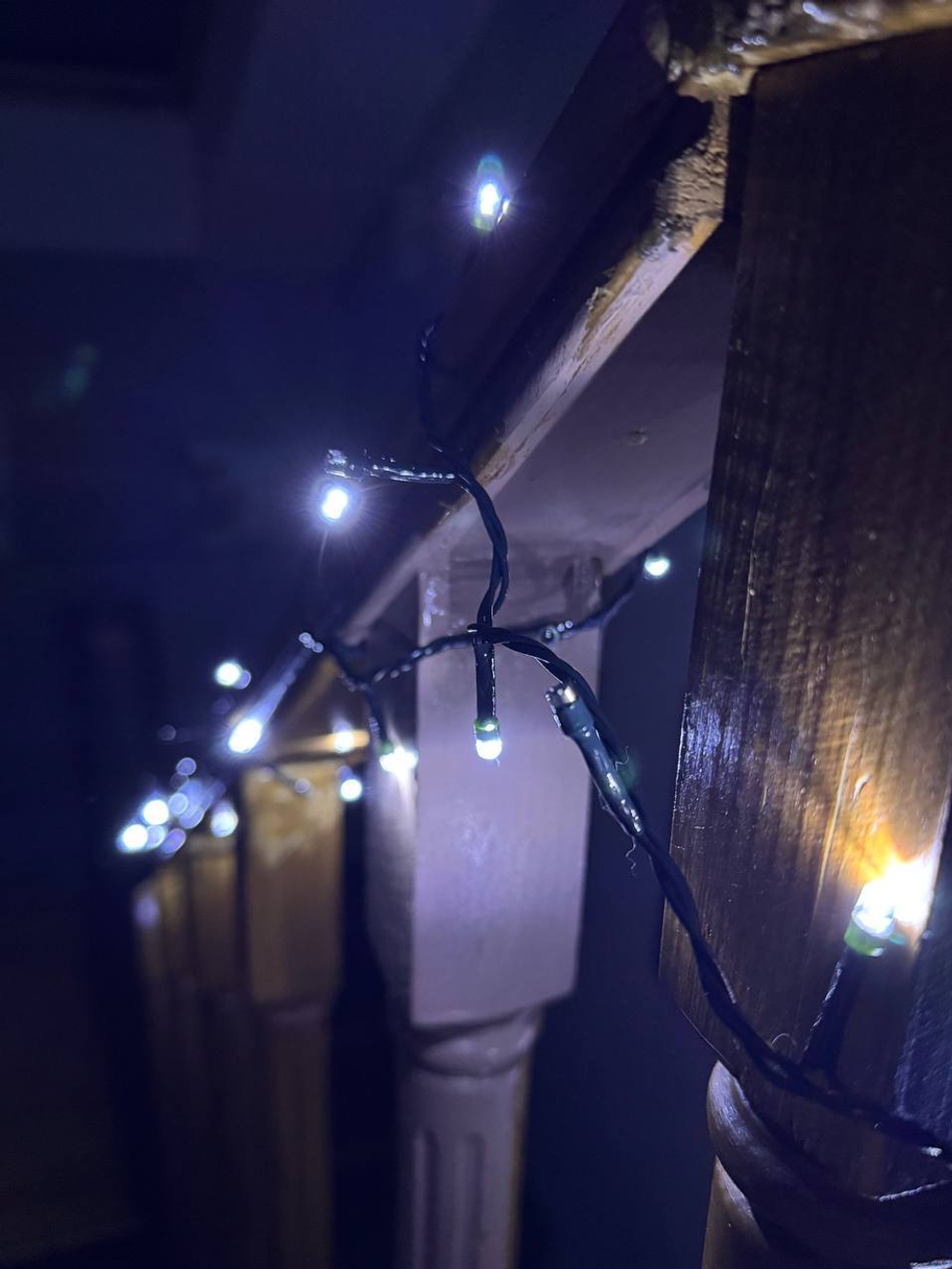 Гирлянда светодиодная "NAVIGATOR" (нить) 8 режимов100 ламп 6.5м