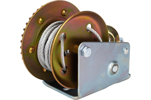 Лебедка СЕРВИС КЛЮЧ 0.8 т, барабанная, шестеренная, 6.7 м 75066