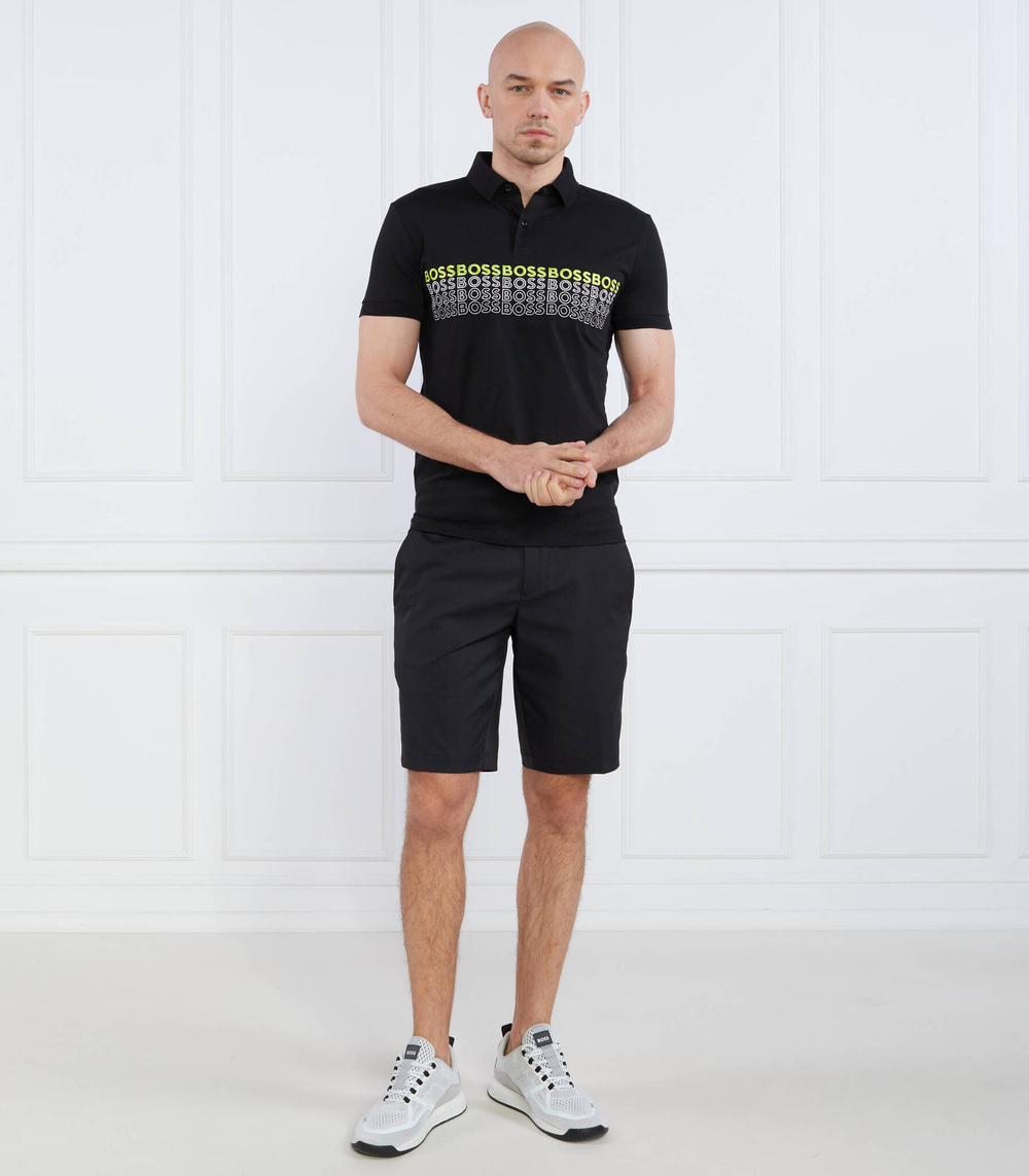 Поло Pavel BOSS GREEN - черный(50488311)