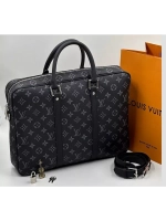 Сумка мужская экокожаная для документов и ноутбука с ручками