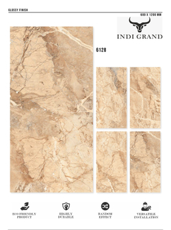 Керамогранит glossy №2 60х120, 6128