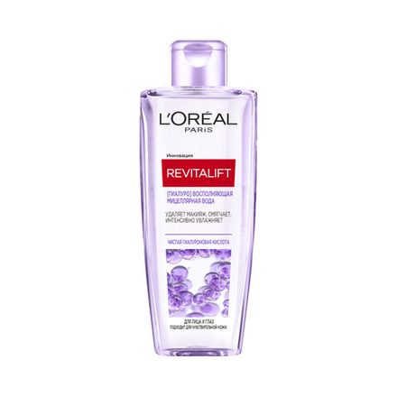 L'Oreal Paris Мицеллярная вода для лица и глаз Revitalift, восполняющая, 200 мл
