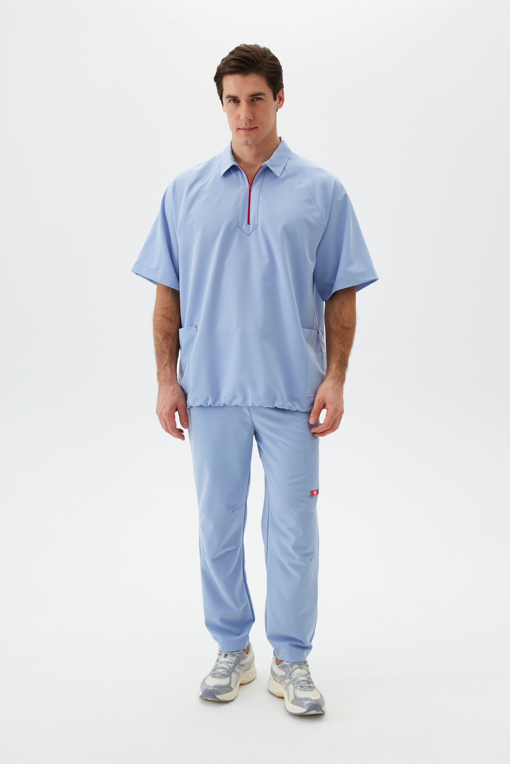 Джоггеры медицинские унисекс Кайтеки, скайблю