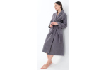 Халат махровый GoodNight 48-50 (L) серый