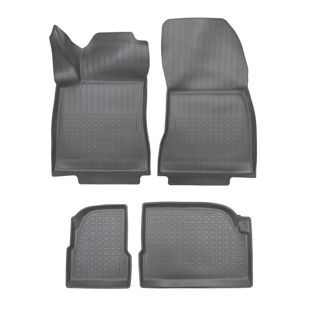 Ковры в салон Norplast/Unidec для Mercedes-Benz GLB I в кузове X247 (2019-), Серый, 3 ряд, арт.NPA00-C56-512-G