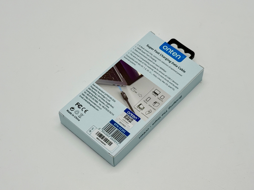 Кабель Type-C - Type-C 240Wt Power Delivery