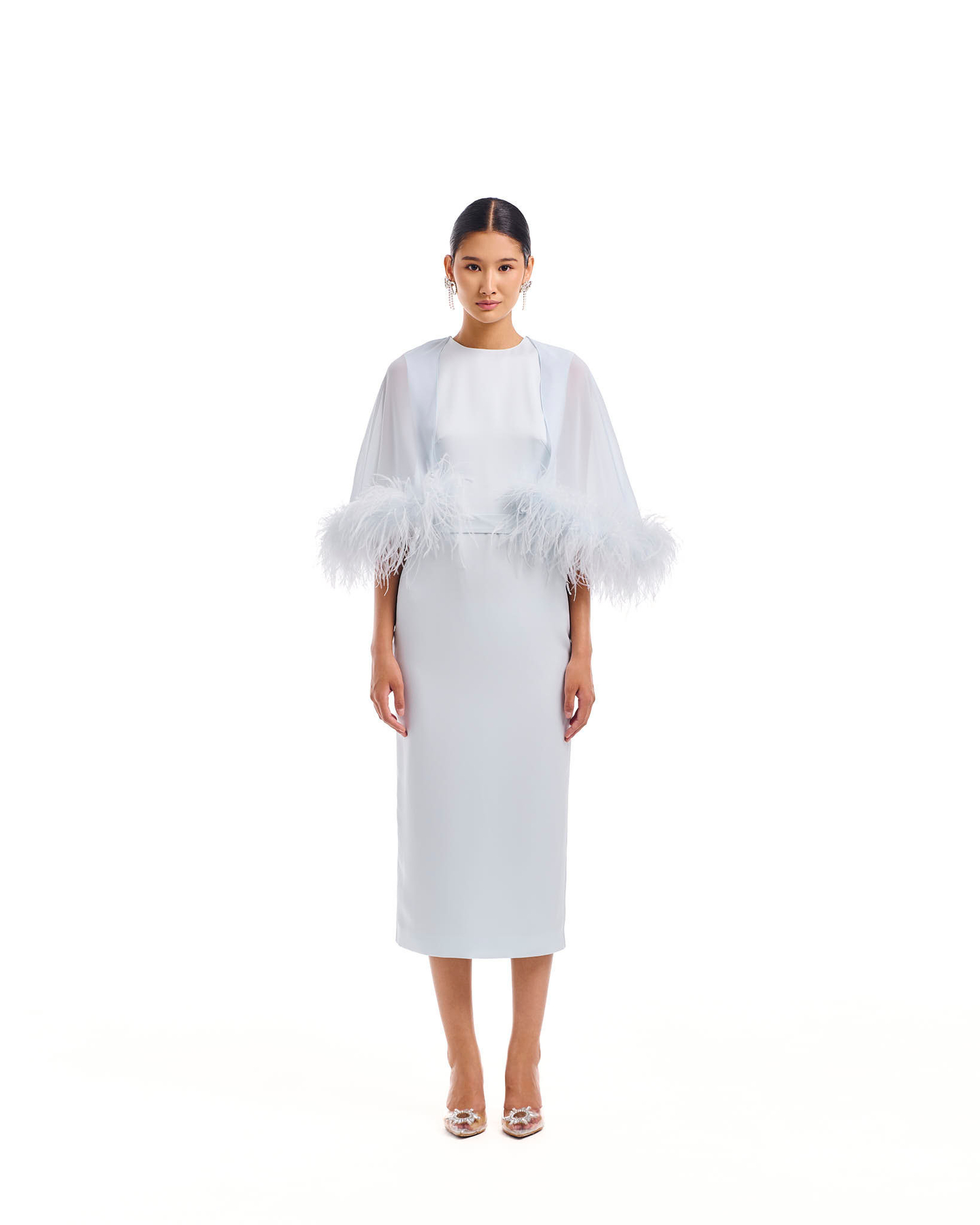 Платье Bijou (Бижу) голубое