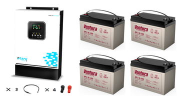 Комплект ИБП Stark Country 5500 INV MAX + АКБ Ventura GPL 12-100 х 4 шт.