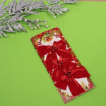 Бант на ёлку «Праздничный день» 11*12 см (набор 3 шт)