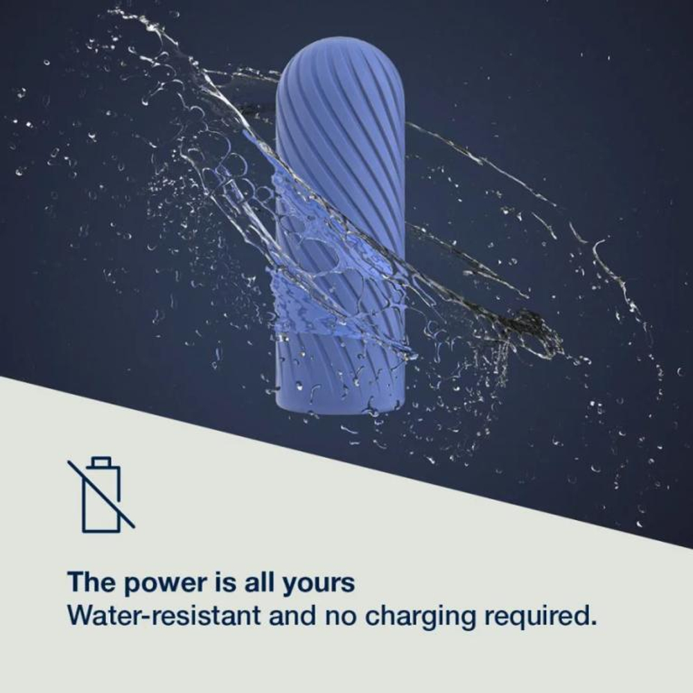 Синий двусторонний мастурбатор Arcwave Ghost Pocket Stroker (Цвет: синий)