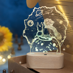 Маленький принц и лис