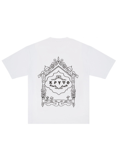 Футболка Круто белая