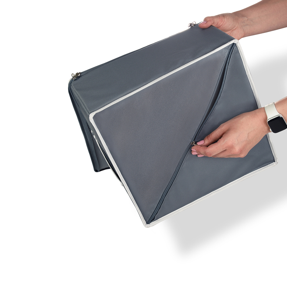 Аптечка домашняя 34х34х16 (серая)