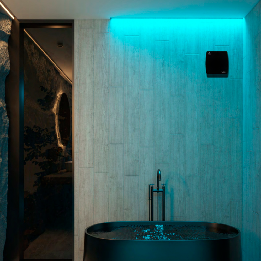 Вытяжной вентилятор VAKIO Smart EF-150, черный