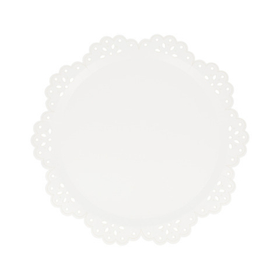 Тарелки большие "Белое кружево" 8 шт. (26,4 см)