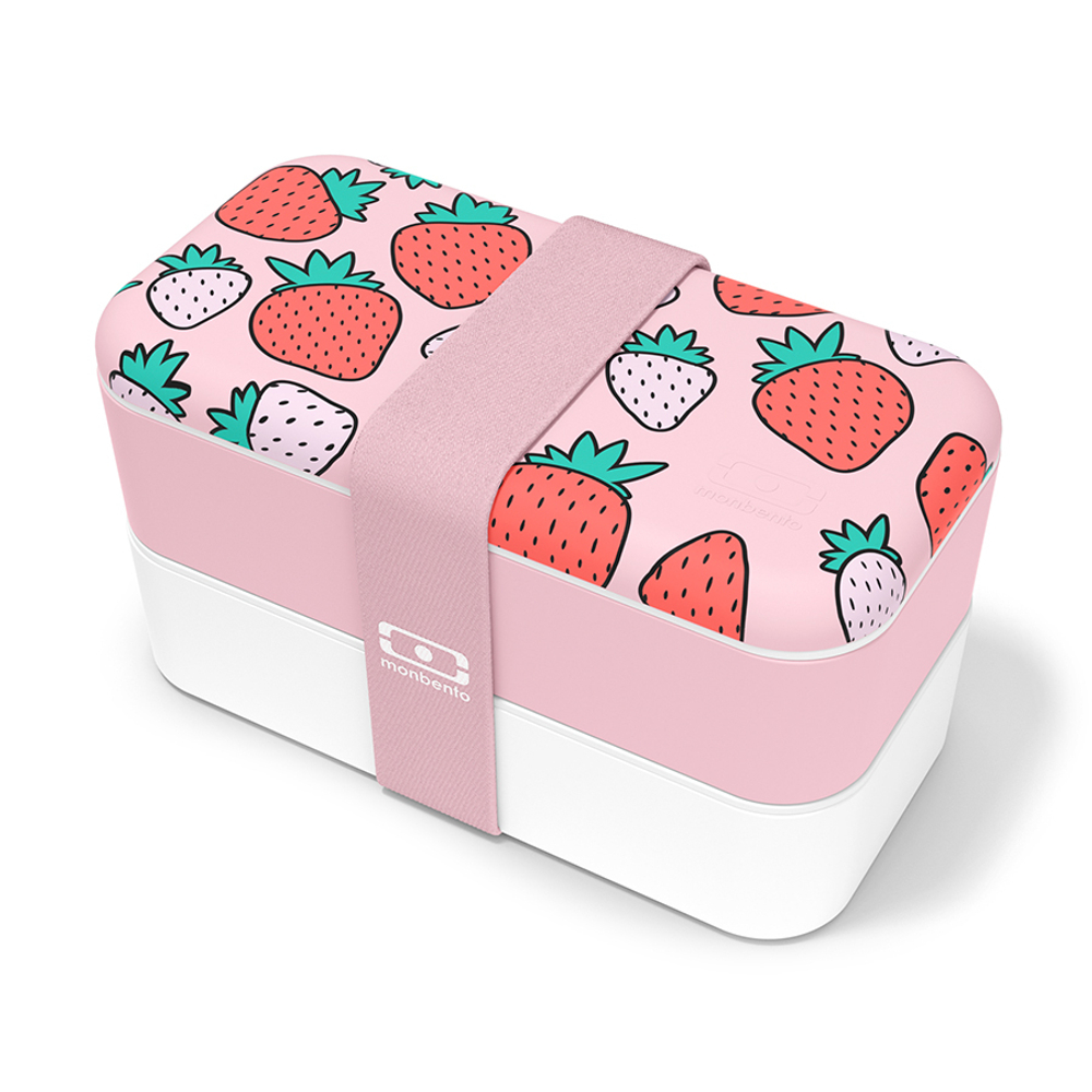 Ланч-бокс mb original, strawberry
