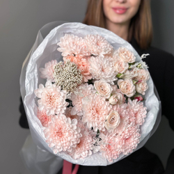 Букет цветов Первый поцелуй