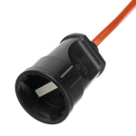 Удлинитель-шнур силовой 50 м, 10A, тип УХ10, 1 розетка, Сибртех