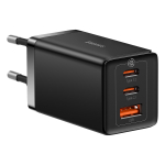 Зарядное устройство Baseus GaN5 Pro Fast Charger 2C+U 65W - Black