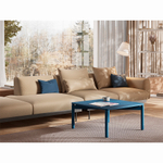 Столик кофейный LATITUDE Saga, 75х75 см, синий