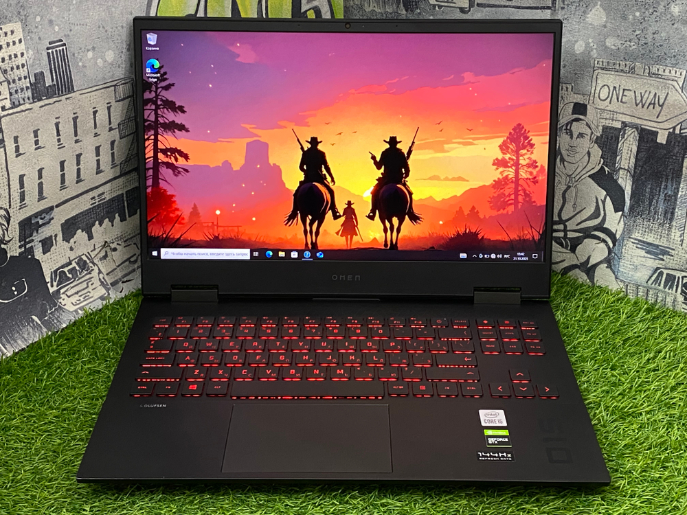 Игровой HP 15.6' i5-10300H/GTX 1660 Ti 6GB/IPS 144Hz/16GB/512GB/ OMEN 15-ek0056ur[316G6EA]/Windows 10