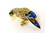 Брошка "Попугай"
