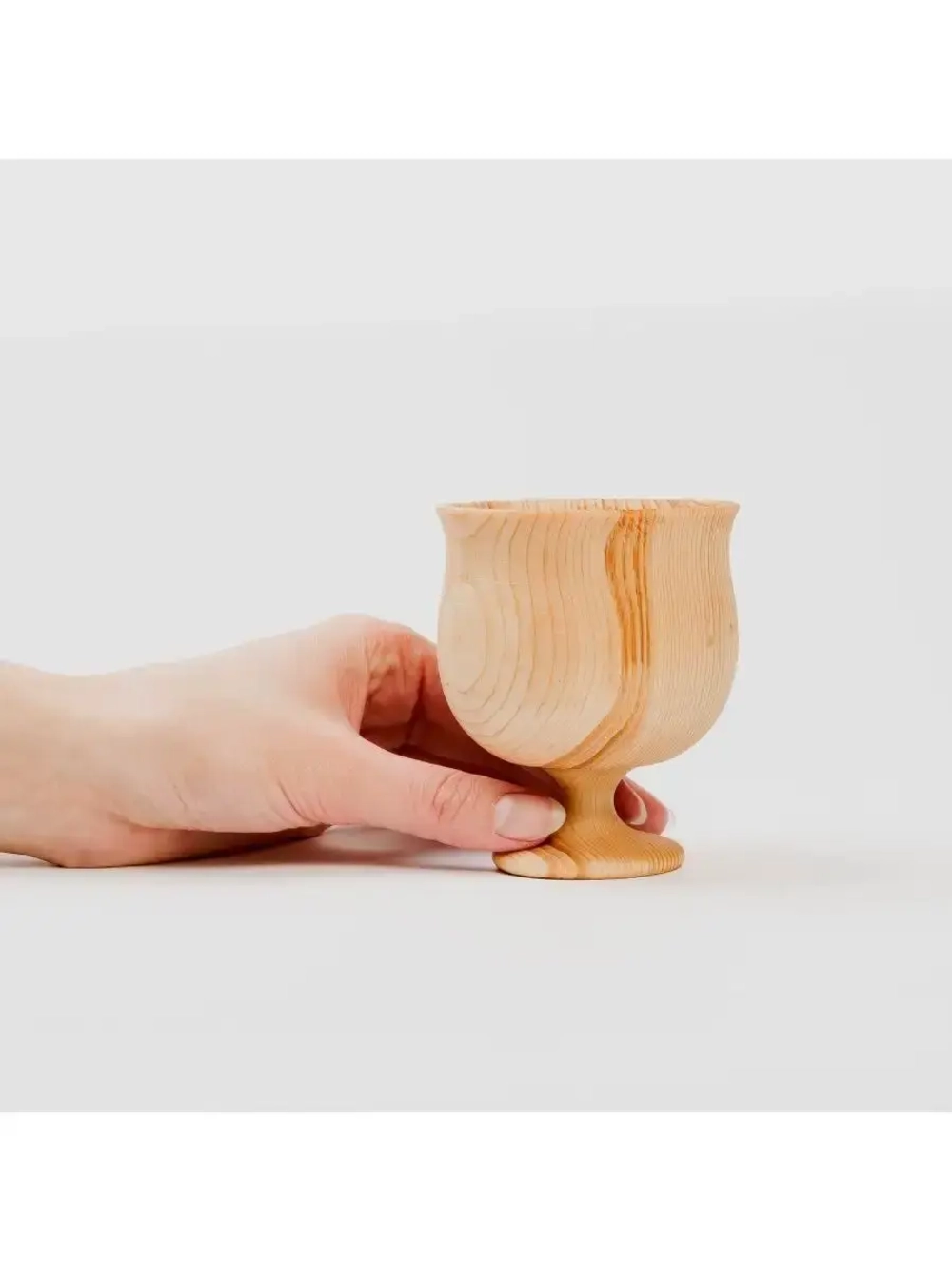 Деревянный бокал для вина 100 мл