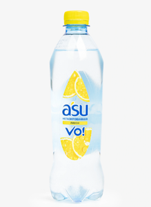 Вода Asu негазированная с лимоном 0.5 л