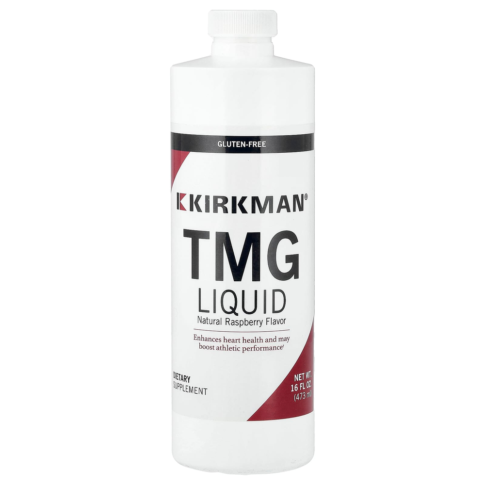 Kirkman Labs, TMG Liquid, натуральная малина, 473 мл (16 жидк. унций)
