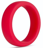 Красное эрекционное кольцо Silicone Go Pro Cock Ring (Цвет: красный)
