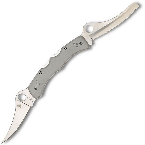 Складной нож Spyderco Dyad C44GPSGY c клинком из стали VG-10, рукоять G10