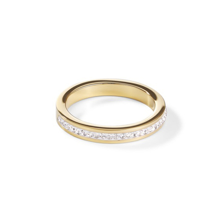 Кольцо Coeur de Lion Crystal-Gold 16.5 мм 0129/40-1816 52