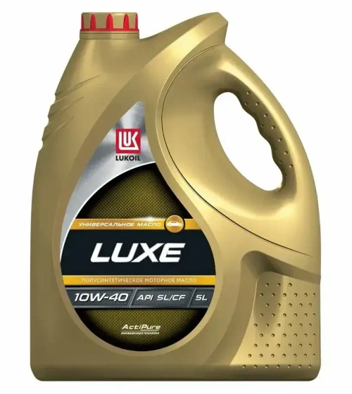 Масло моторное Лукойл люкс LUKOIL LUXE 10W-40 SL/CF полусинтетическое 4л