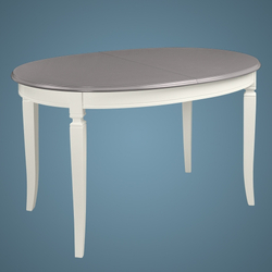 Стол обеденный Азалия 1350 (бук/тон Шале/тон подстолья 1/ножка 11)