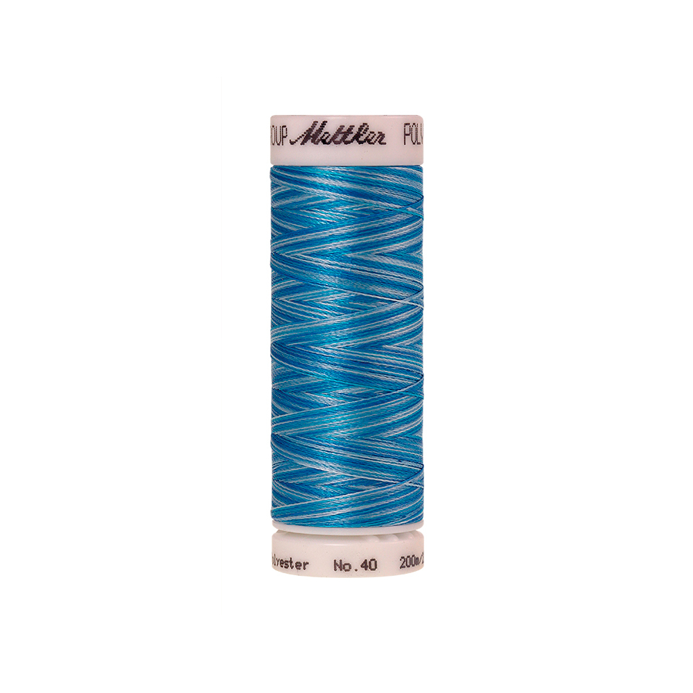 Полиэстеровые нитки Mettler, Poly Sheen Multi 40, цвет 9930, 200 м