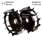 Грунтозацеп для HUTER GMC-5.5, GMC-6.5 (2 шт.)
