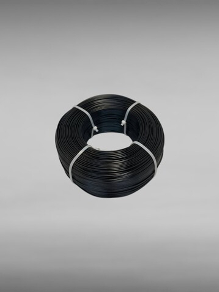 Пластик для 3D принтера PETG Черный 1 кг. Моток