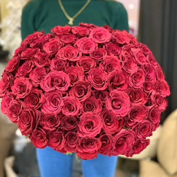 Букет из 51 красной розы