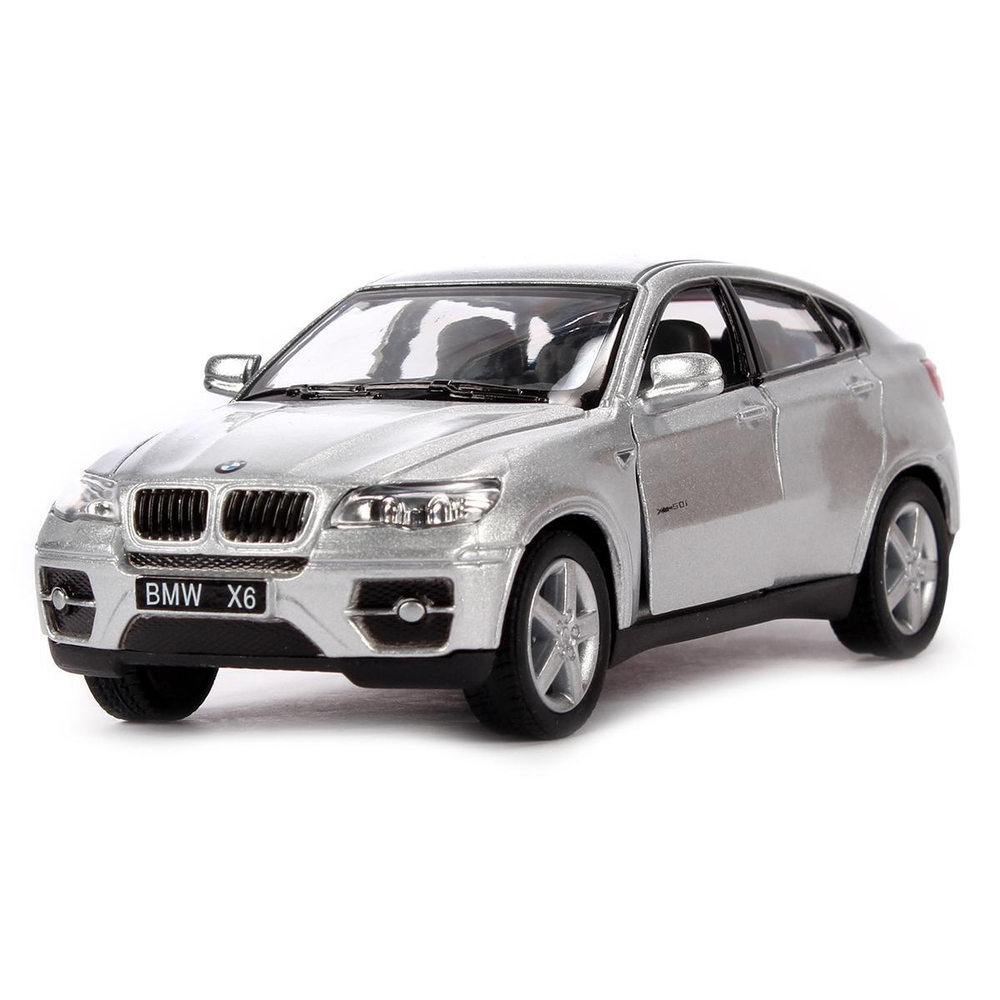 Модель ин. мет. 1:38 "BMW X6" открыв. двери, в ассорт. KT5336D (Kinsmart)