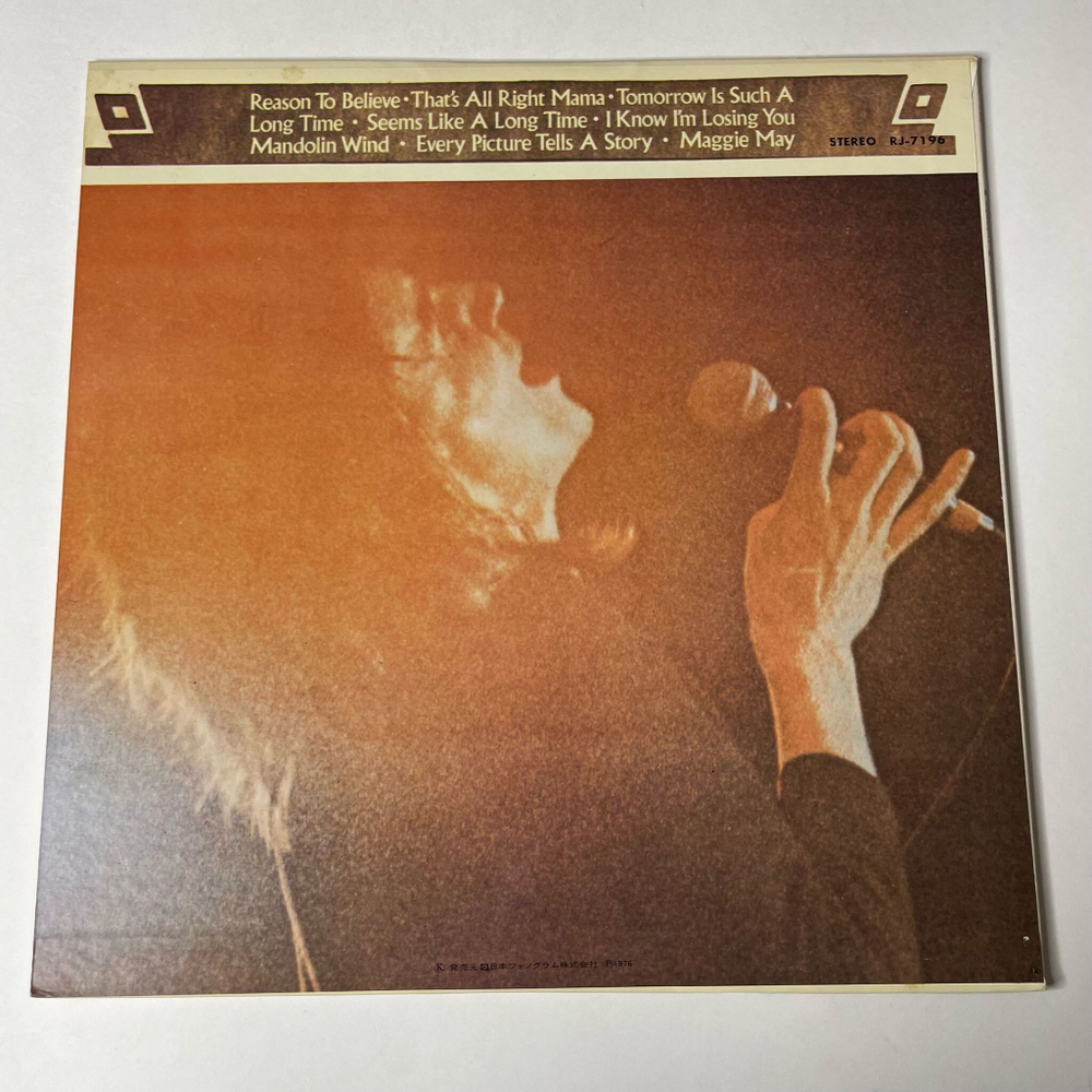 Винтажная виниловая пластинка LP Rod Stewart Every Picture Tells A Story (Japan 1976) (No Obi) Mandolin Wind