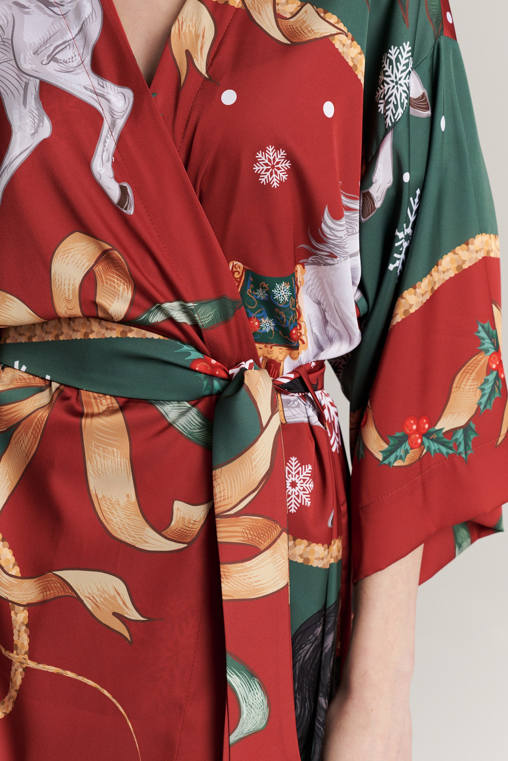 Халат-кимоно one size